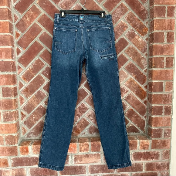 Kuhl Jeans Mens 32x32 Blue Indigo Dye Straight Leg Denim - Picture 2 of 10